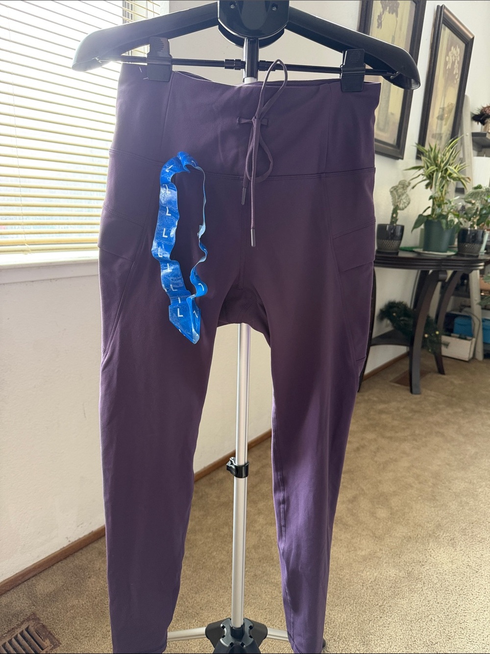 Spyder Men's Deep Purple Performance leggings
